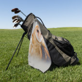 Eine serene und wunderschöne Scheune Golfhandtuch (Gras)