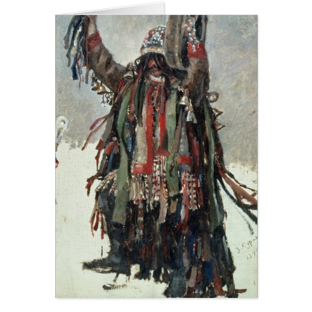 Eine Shamanskizze für Yermak (Vorne)