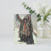 Eine Shamanskizze für Yermak Postkarte (Stehend Vorderseite)