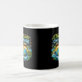 Eine sich erwärmende Welt Kaffeetasse (Mittel)