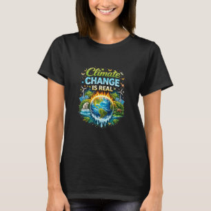 Eine sich erwärmende Welt T-Shirt
