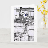 Eine sichere Busfahrt 🚎 Karte (Gelbe Blume)