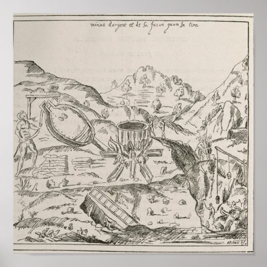 Eine Silbermine Poster (Vorne)