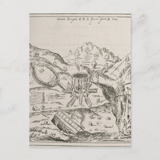 Eine Silbermine Postkarte (Vorderseite)