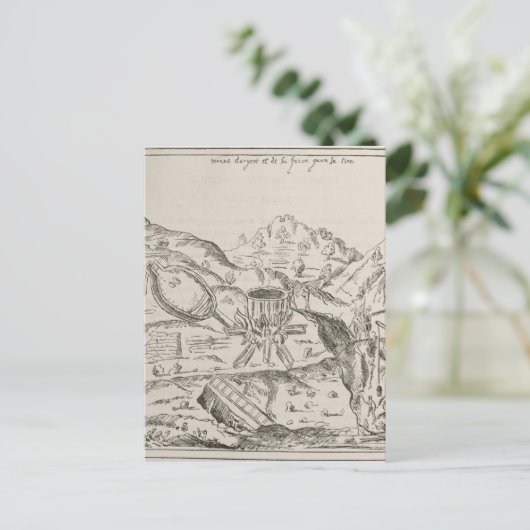 Eine Silbermine Postkarte (Stehend Vorderseite)