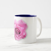 eine Single-Rose Zweifarbige Tasse (VorderseiteRechts)