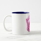 eine Single-Rose Zweifarbige Tasse (Links)