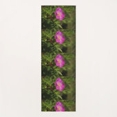 Eine Single-wilde Rose Yogamatte (Vorderseite)