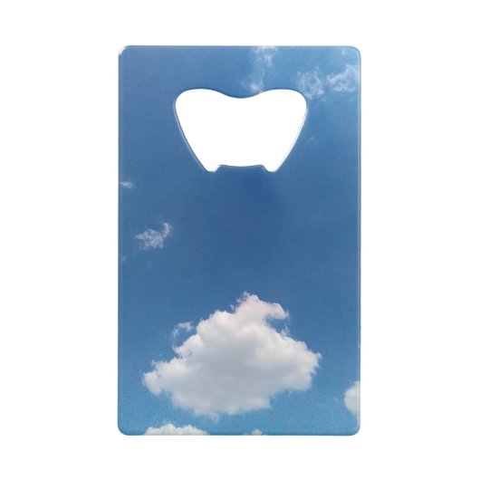 Eine Single-Wolke Geldbeutel Flaschenöffner (Vorderseite)