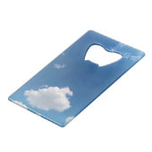 Eine Single-Wolke Geldbeutel Flaschenöffner (Vorderseite Schrägansicht)