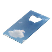 Eine Single-Wolke Geldbeutel Flaschenöffner (Rückseite Schrägansicht)