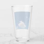 Eine Single-Wolke Glas (Rückseite)