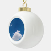 Eine Single-Wolke Keramik Kugel-Ornament (Rechts)