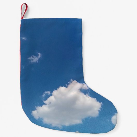Eine Single-Wolke Kleiner Weihnachtsstrumpf (Vorderseite)