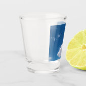 Eine Single-Wolke Schnapsglas (Links)