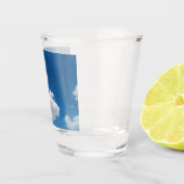 Eine Single-Wolke Schnapsglas (Rechts)