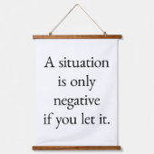 Eine Situation mit holzbedeckten Wandtapeten Wandteppich Mit Holzrahmen (Vorderseite)