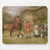 Eine Sitzung an den drei Tauben Mousepad (Vorne)