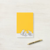 Eine Sitzung der Birds Dry Erase Board Post-it Klebezettel (Auf Schreibtisch)