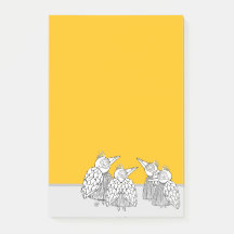 Eine Sitzung der Birds Dry Erase Board