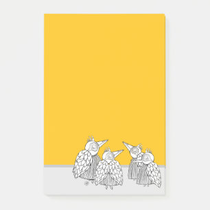 Eine Sitzung der Birds Dry Erase Board Post-it Klebezettel