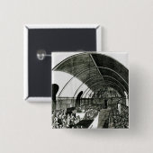 Eine Sitzung des Jacobin Vereins, 1791 Button (Vorne & Hinten)