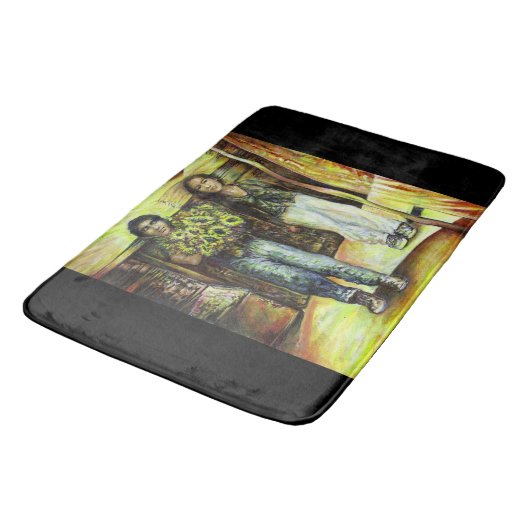 Eine Sixtinische HerausforderungI Phase einer ChaI Badematte (Schrägansicht)