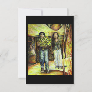 Eine Sixtinische HerausforderungI Phase einer ChaI Dankeskarte