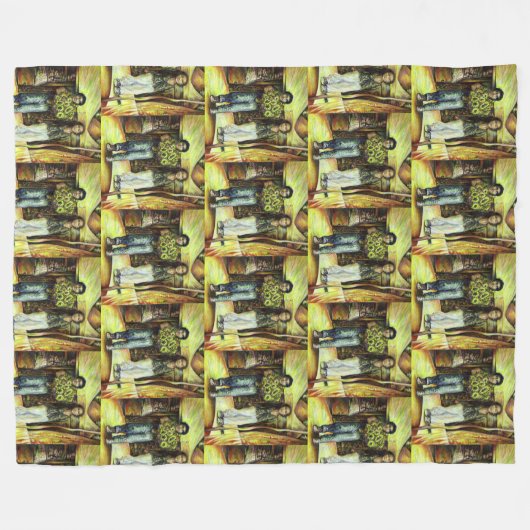 Eine Sixtinische HerausforderungI Phase einer ChaI Fleecedecke (Vorderseite (Horizontal))