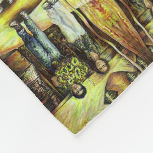 Eine Sixtinische HerausforderungI Phase einer ChaI Fleecedecke (Ecke)