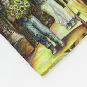 Eine Sixtinische HerausforderungI Phase einer ChaI Fleecedecke (Ecke)