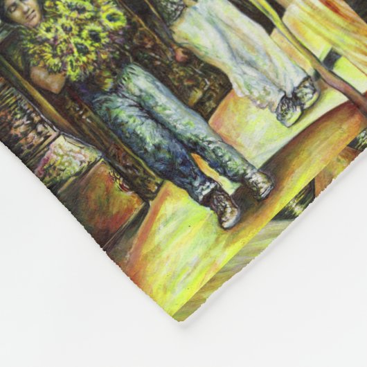 Eine Sixtinische HerausforderungI Phase einer ChaI Fleecedecke (Ecke)