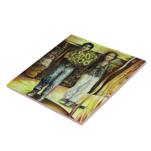 Eine Sixtinische HerausforderungI Phase einer ChaI Fliese (Seite)