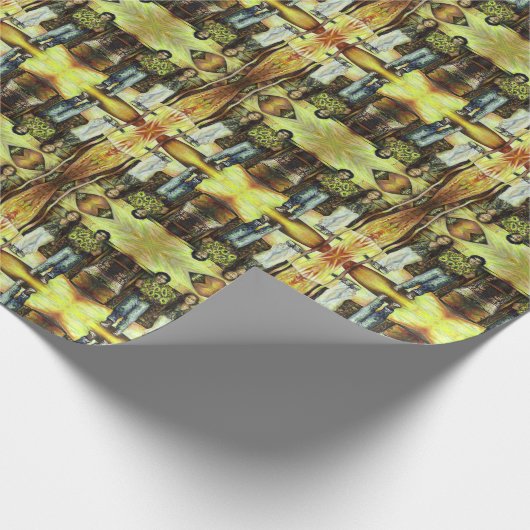 Eine Sixtinische HerausforderungI Phase einer ChaI Geschenkpapier (Ecke)