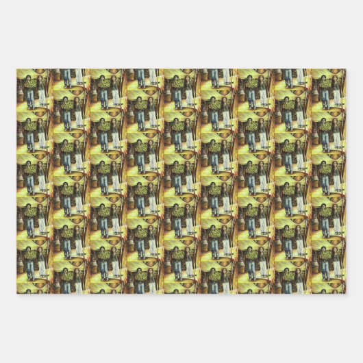 Eine Sixtinische HerausforderungI Phase einer ChaI Geschenkpapier Set (Vorderseite)