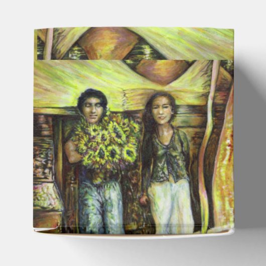 Eine Sixtinische HerausforderungI Phase einer ChaI Geschenkschachtel (Oben)