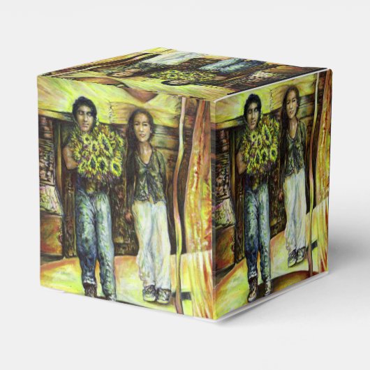 Eine Sixtinische HerausforderungI Phase einer ChaI Geschenkschachtel (Rückseite)