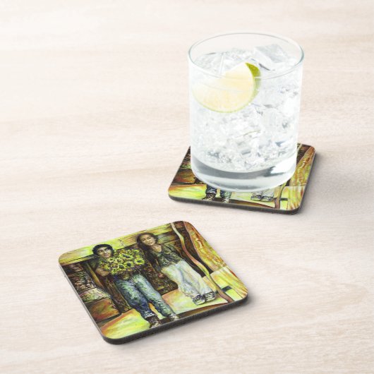 Eine Sixtinische HerausforderungI Phase einer ChaI Getränkeuntersetzer (Rechte Seite)