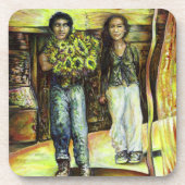 Eine Sixtinische HerausforderungI Phase einer ChaI Getränkeuntersetzer (Vorderseite)