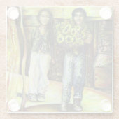 Eine Sixtinische HerausforderungI Phase einer ChaI Glasuntersetzer (Rückseite)