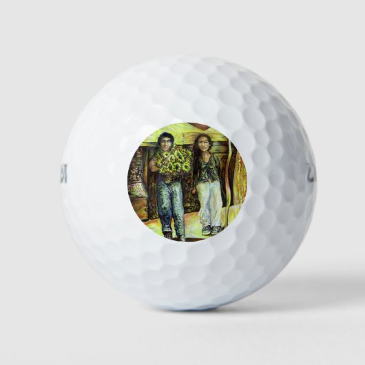Eine Sixtinische HerausforderungI Phase einer ChaI Golfball (Vorderseite)