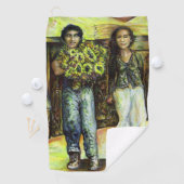 Eine Sixtinische HerausforderungI Phase einer ChaI Golfhandtuch (Insitu)