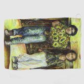 Eine Sixtinische HerausforderungI Phase einer ChaI Golfhandtuch (Horizontal)