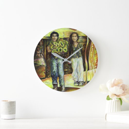 Eine Sixtinische HerausforderungI Phase einer ChaI Große Wanduhr (Zuhause)