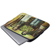 Eine Sixtinische HerausforderungI Phase einer ChaI Laptopschutzhülle (Vorne Knopf)