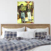 Eine Sixtinische HerausforderungI Phase einer ChaI Leinwanddruck (Insitu (Schlafzimmer))