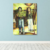 Eine Sixtinische HerausforderungI Phase einer ChaI Leinwanddruck (Insitu (Holzboden))