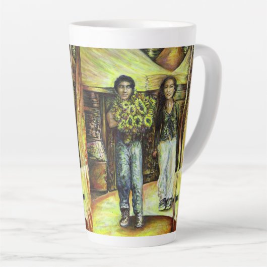 Eine Sixtinische HerausforderungI Phase einer ChaI Milchtasse (Rechte Ecke)