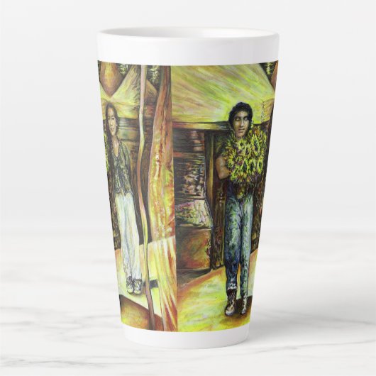 Eine Sixtinische HerausforderungI Phase einer ChaI Milchtasse (Vorderseite)