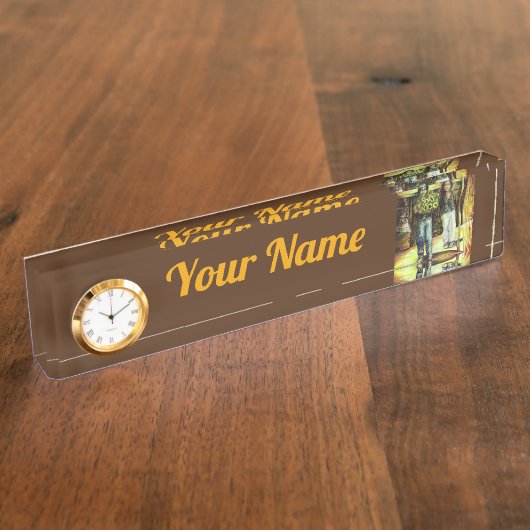 Eine Sixtinische HerausforderungI Phase einer ChaI Namensplakette (Seite)